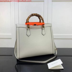 Replica Gucci Diana medium tote bag Gucci 655658 White 2