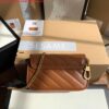 Replica Gucci 699515 GG Marmont Mini Top Handle Bag Red 2