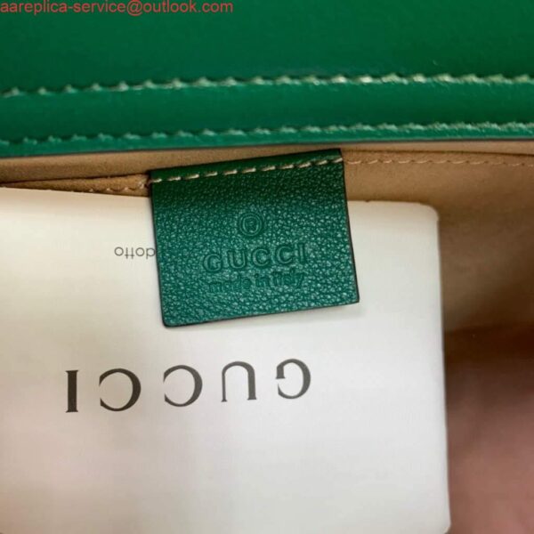 Replica Gucci Diana small tote bag top handle bag 660195 Green 10