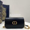 Replica Dior 30 Montaigne Avenue Bag Blue Oblique Jacquard M9260