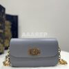 Replica Dior 30 Montaigne Avenue Bag in Heritage Pink Box Calfskin M92 2