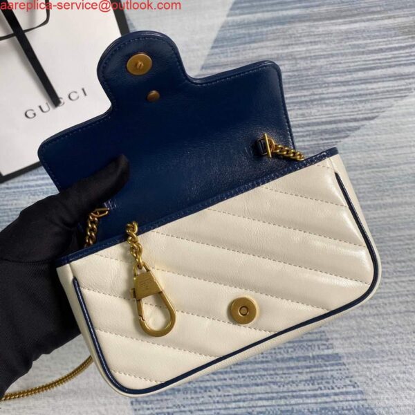 Replica Gucci GG Marmont mini bag 574969 Beige 7