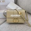 Replica Dior 30 Montaigne Bag Stone Grey Ultramatte Grained Calfskin