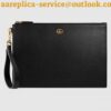 Replica Gucci Black GG Supreme Web Portfolio Pouch 2