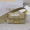 Replica Dior 30 Montaigne Box Bag with Tonal Enamel CD M9204U Cloud Bl 2