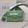 Replica Dior 30 Montaigne Box Bag with Tonal Enamel CD M9204U Cloud Bl