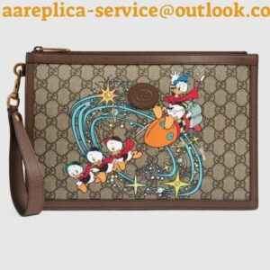 Replica Gucci x Disney Donald Duck Pouch Bag