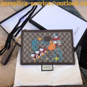 Replica Gucci x Disney Donald Duck Pouch Bag 2