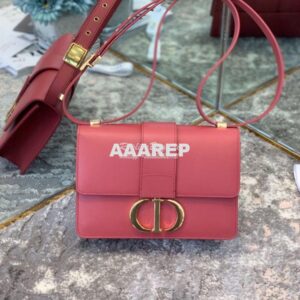 Replica Dior 30 Montaigne Calfskin Bag in Sienna