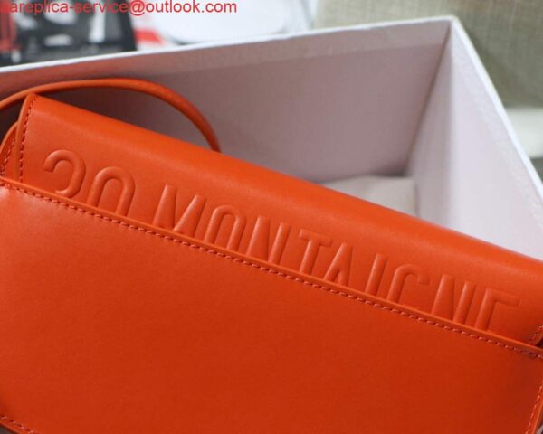 Replica Dior M9327 dior Bobby bag East West Box Calfskin Orange 6