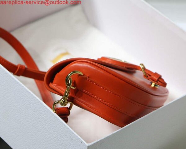 Replica Dior M9327 dior Bobby bag East West Box Calfskin Orange 7