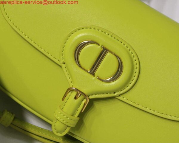 Replica Dior M9327 dior Bobby bag East West Box Calfskin Yellow 4