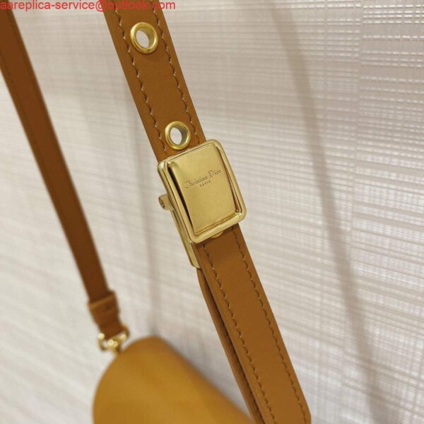 Replica Dior M9327 dior Bobby bag East West Brown Box Calfskin 4