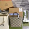 Replica Gucci 751516 Blondie Medium Tote bag in Drak Green leather