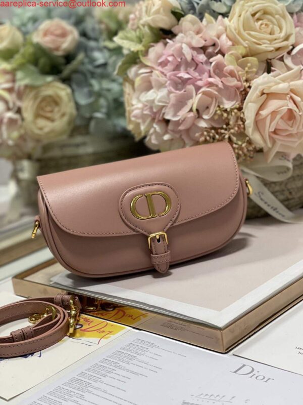 Replica Dior M9327 dior Bobby bag East West Pink Box Calfskin 3