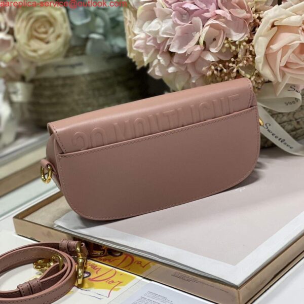 Replica Dior M9327 dior Bobby bag East West Pink Box Calfskin 5