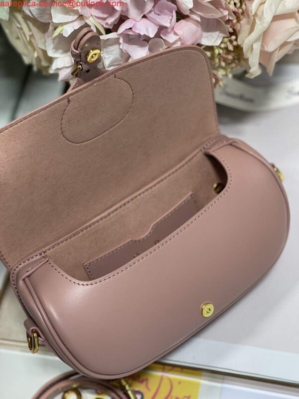 Replica Dior M9327 dior Bobby bag East West Pink Box Calfskin 8