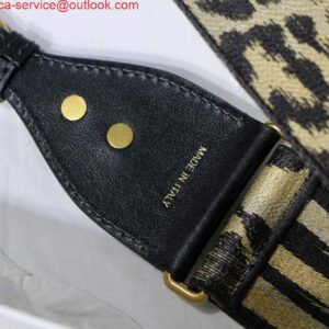 Replica Dior Shoulder strap with ring Dior Strap S8552 Beige Multicolor Mizza Embroidery 2