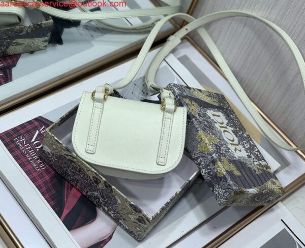 Replica Dior M2278 Mini Bobby bag White Box Calfskin 8