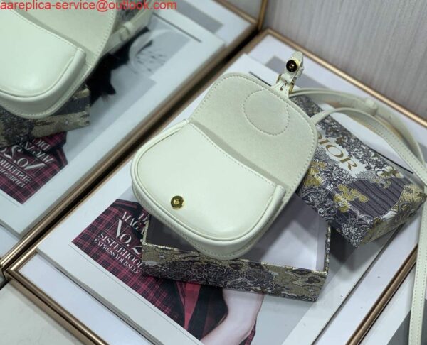 Replica Dior M2278 Mini Bobby bag White Box Calfskin 9