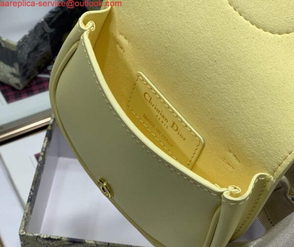 Replica Dior M2278 Mini Bobby bag Yellow Box Calfskin 10