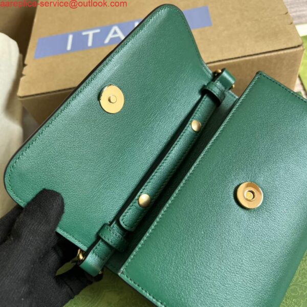 Replica Gucci 675795 Gucci Diana mini shoulder bag Green 9