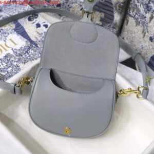 Replica Dior M9317 Crossbody small dior Bobby bag Grey box Calfskin 2