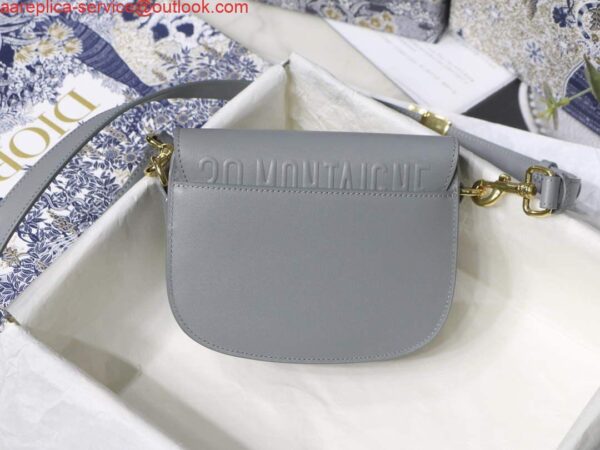 Replica Dior M9317 Crossbody small dior Bobby bag Grey box Calfskin 7