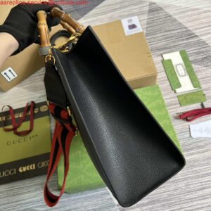 Replica Gucci 678842 Diana medium tote bag Black 2