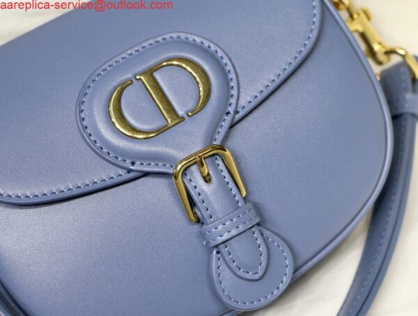 Replica Dior M9317 Crossbody small dior Bobby bag Lake Blue box Calfskin 8