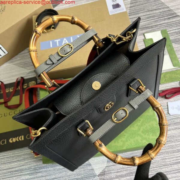 Replica Gucci 678842 Diana medium tote bag Black 8