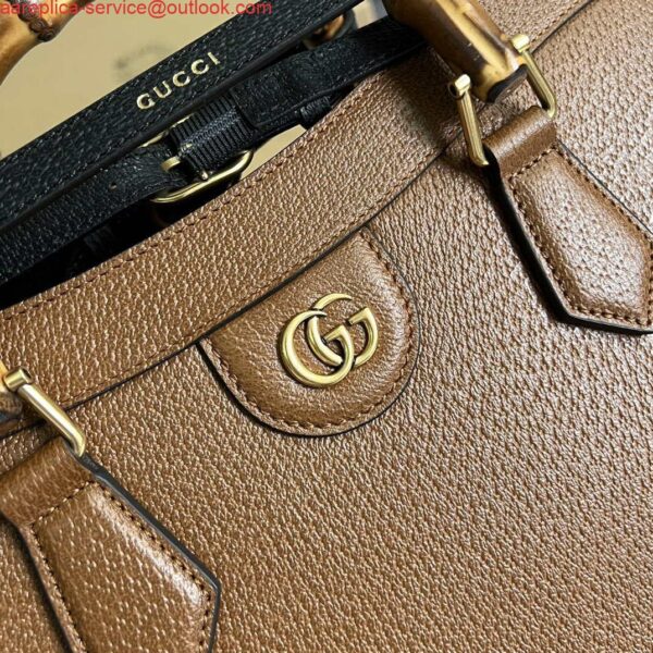 Replica Gucci 678842 Diana medium tote bag Brown 4