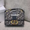 Replica Dior 30 Montaigne Oblique Jacquard Canvas Bag with Chain M9208