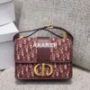 Replica Dior 30 Montaigne Oblique Jacquard Canvas Clutch Chain Bag M92 2