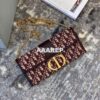 Replica Dior 30 Montaigne Oblique Jacquard Canvas Burgundy