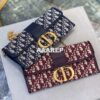 Replica Dior 30 Montaigne Oblique Jacquard Canvas Clutch Chain Bag M92