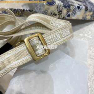 Replica Dior Adjustable Micro Shoulder Strap S1094 Beige 2