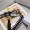 Replica Dior Adjustable Shoulder Strap 25 Black