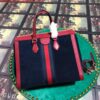 Replica Gucci 524537 Gucci Ophidia GG Medium Tote Shoulder Bag Black