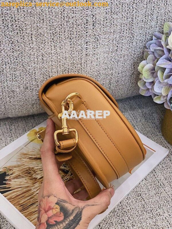 Replica Dior Bobby Bag in Camel Box Calfskin M9319U 10