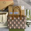 Replica Gucci 631685 GG matelassé leather medium tote Bag White