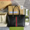 Replica Gucci 631685 Ophidia GG medium tote black 2