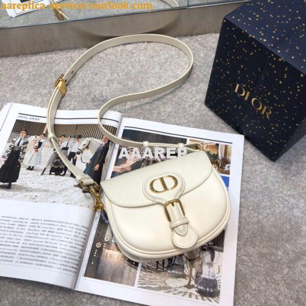 Replica Dior Bobby Bag in Latte Box Calfskin M9319U