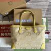 Replica Gucci 631685 Ophidia GG Medium Tote Green and red Web