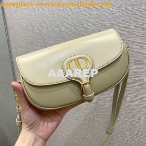 Replica Dior Bobby East-West Bag Beige Box Calfskin M9327