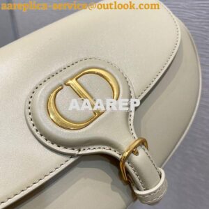 Replica Dior Bobby East-West Bag Beige Box Calfskin M9327 2