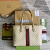 Replica Gucci 631685 Ophidia Medium Tote With Web Black 2