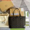 Replica Gucci 649016 Gucci Jackie 1961 Medium Tote Bag Brown 2