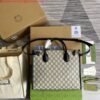 Replica Gucci 659983 GG Small Tote Bag Blue Orange 2