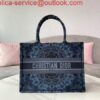 Replica Dior M1296 Small Dior Book Tote Raspberry Pop Mizza Embroidery 2